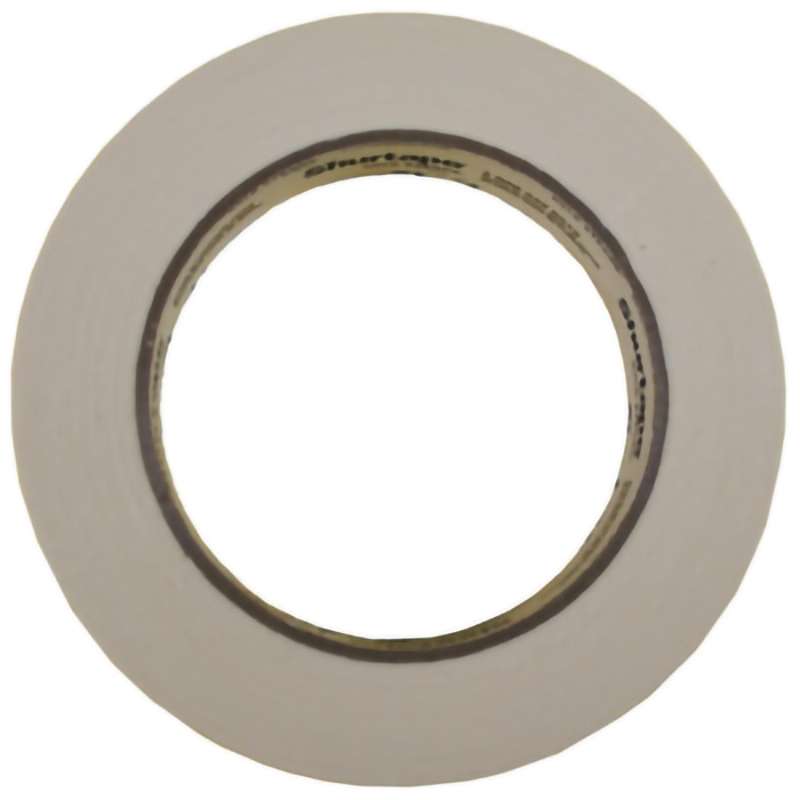 Masking Tape, 1"x60 Yds, 3" Core, 5 mil, Tan